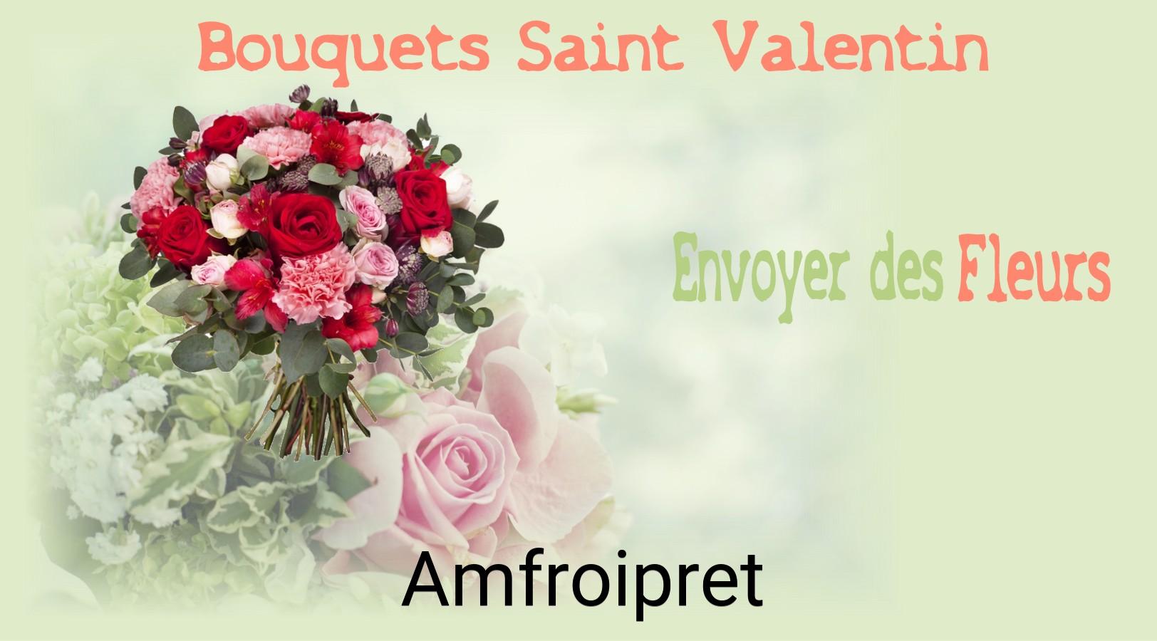 Roses de Saint-Valentin livrées à Amfroipret